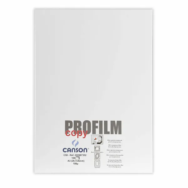 Loksnes Canson 100 Loksnes Caurspīdīgs A3