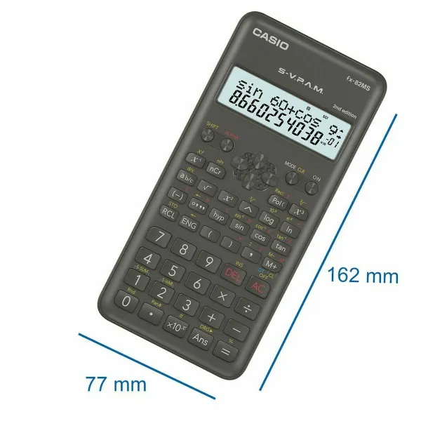 Skaičiuotuvas Casio FX-82MS-2 Juoda