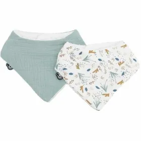 Bib Domiva Celeste Cotton 2 Pieces (2 Units)