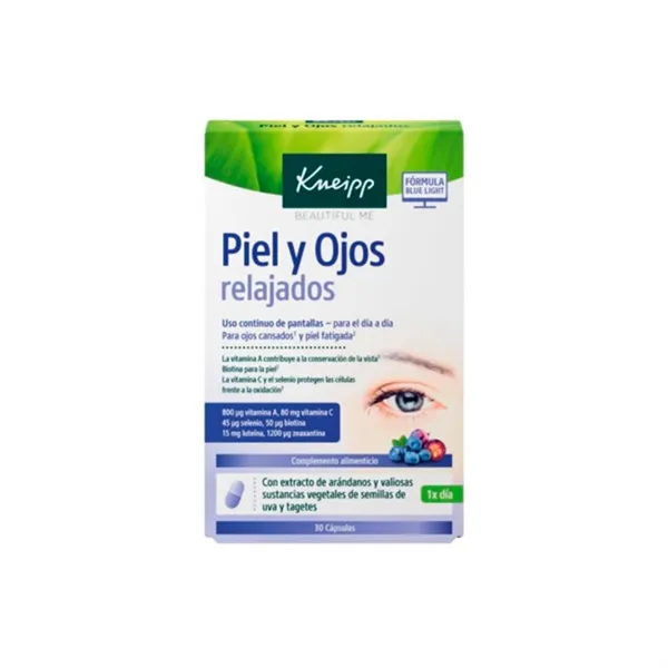 Kneipp Relaxed Skin & Eyes 30 Capsules