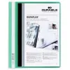 Asiakirjavihko Durable Fástener Duraplus Läpinäkyvä Vihreä A4 (25 osaa)
