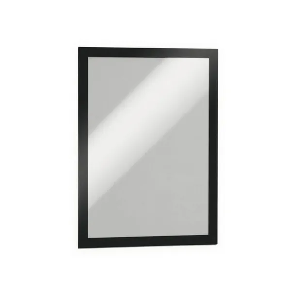 Information Frame Durable Black Transparent Magnetic 2 Pieces (2 Units)
