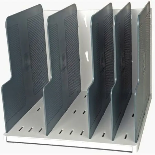 Dokumentu šķirotājs Exacompta Modulotop 5 nodalījumi Vertikāli A4 A4+ 30 x 28,8 x 25,5 cm