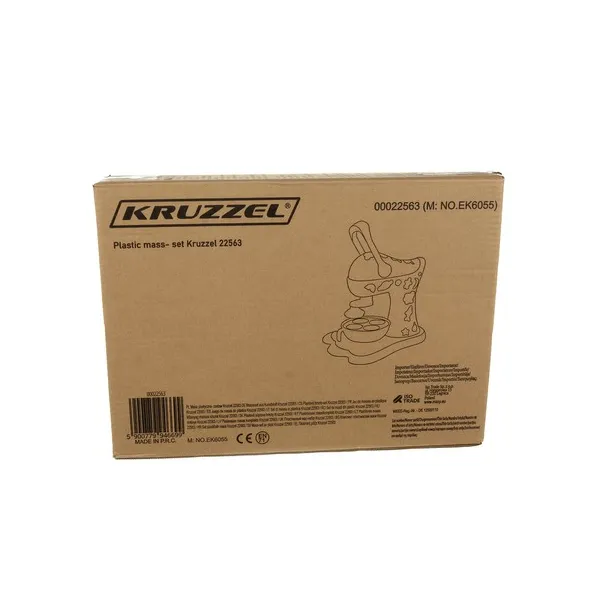 Plastilīns - Kruzzel komplekts 22563