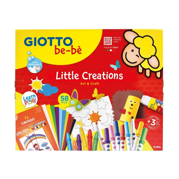 Рисунки для рисования Giotto Разноцветный 58 Предметы