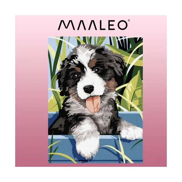Tapyba pagal skaičius 40x30cm - Maaleo dog 22780