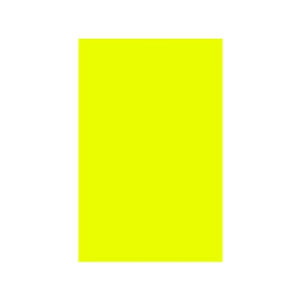 Card Iris Fluorescent Yellow 50 x 65 cm