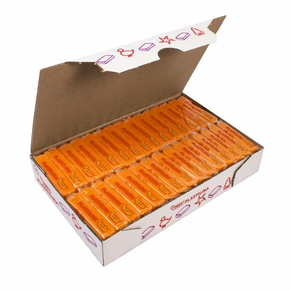 Muovailuvaha Jovi Oranssi 50 g (30 Kappaletta)