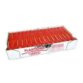 Modeliavimo plastilinas Jovi Raudona 150 g 15 vnt.