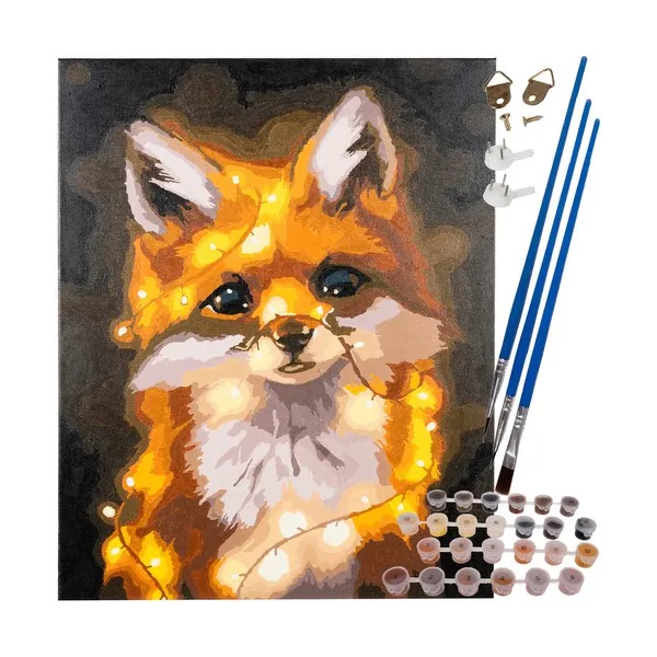 Painting by numbers 40x50cm - Maaleo fox 22782