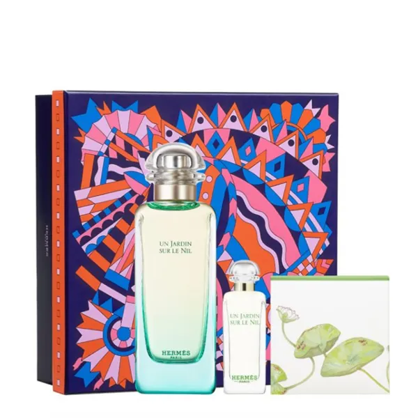 Hermès Un Jardin Sur Le Nil Eau De Toilette Spray 100ml Christmas Set