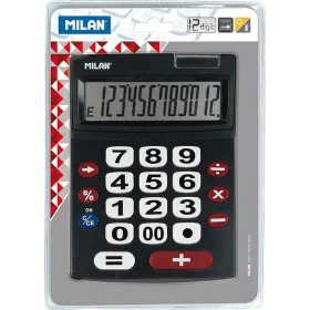 Laskin Milan Musta 22,5 x 14 x 3 cm