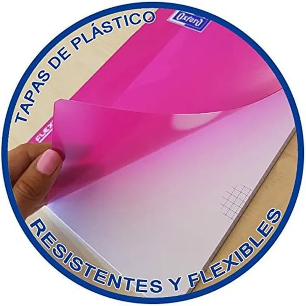 Notebook Oxford Multicolour Sheet 80 Sheets 21,5 x 31,5 cm 5 Pieces