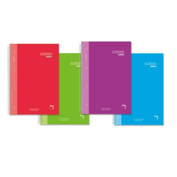 Piezīmju klade Pacsa Premium Extra Daudzkrāsains Lapa 80 Loksnes 21,5 x 31,5 cm 4 Daudzums