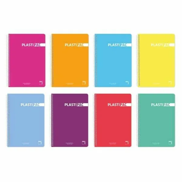 Muistikirja Pacsa Monivärinen Lehti 80 Levyt 21,5 x 31,5 cm 5 Kappaletta