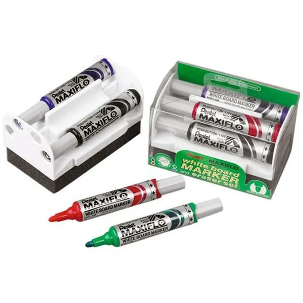 Tussisetti Pentel Maxiflo Taulupyyhin