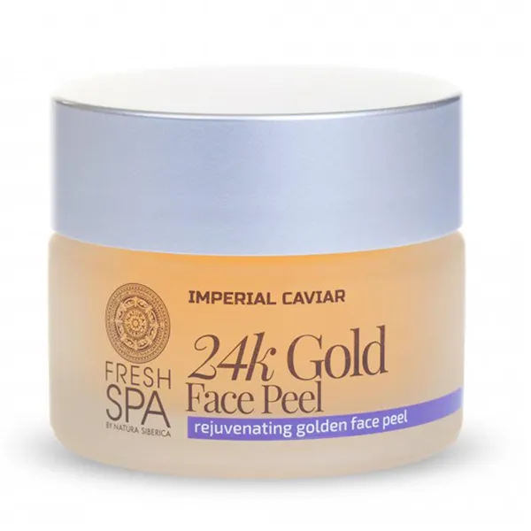 Natura Siberica Fresh Spa Imperial Caviar Peel Facial 24k Gold Rejuvenating 50ml