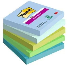 Tarralaput Post-it Super Sticky Monivärinen 5 Kappaletta 76 x 76 mm