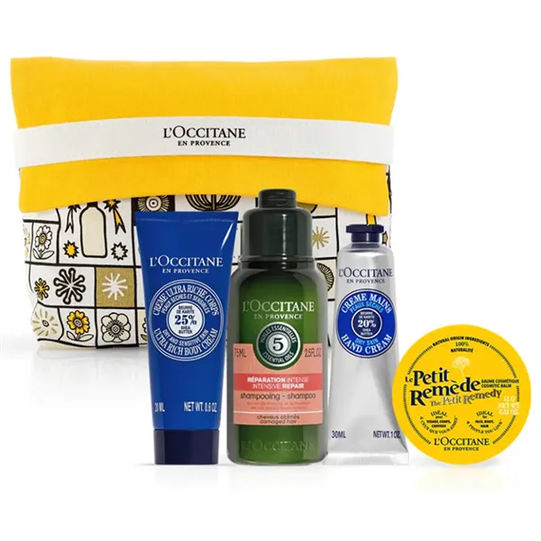 L'occitane Intensive Repair Shampoo 75ml Set 5 Pieces