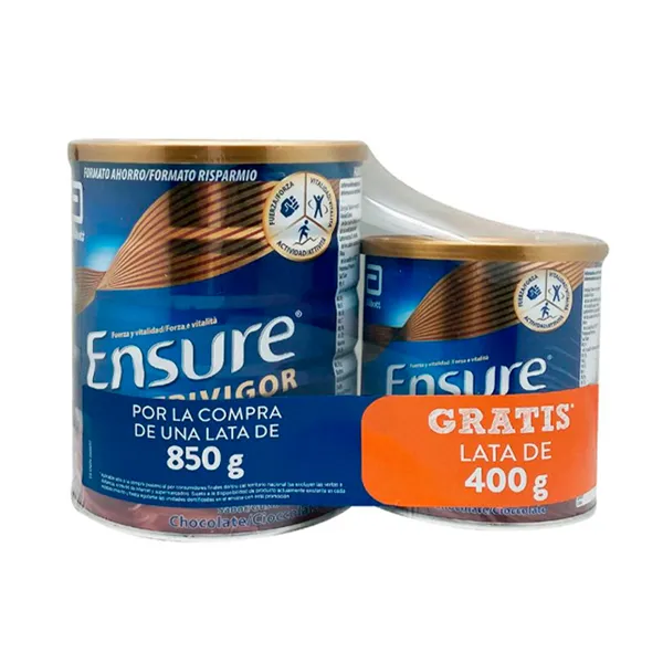 Ensure Nutrivigor Chocolate 850g + 400g Free Gift