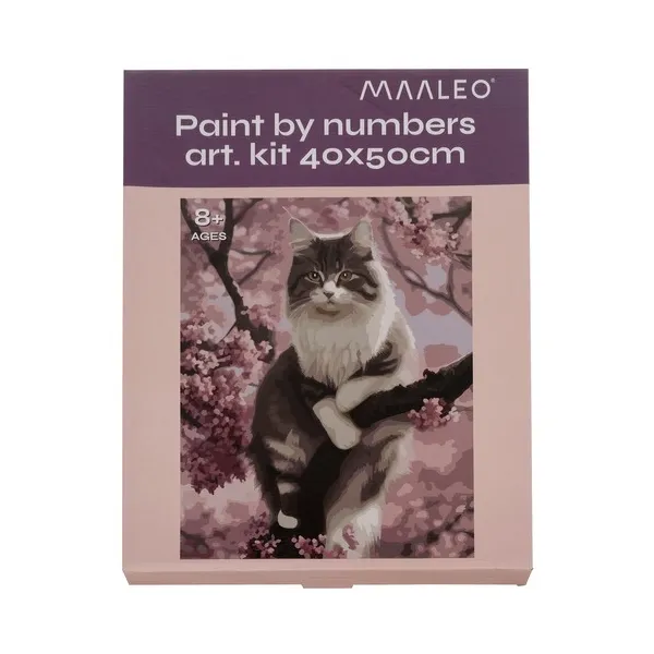 Painting by numbers 40x50cm- Maaleo cat 22783