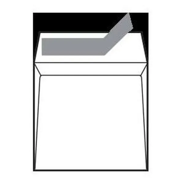 Kirjekuori Sam A-40495 Valkoinen 26 x 36 cm 260 x 360 mm Itseliimautuvat 100 g/m²