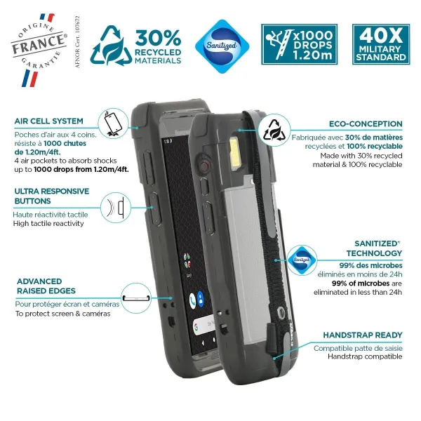 Pārvietojams Pārsegs Mobilis PROTECH Melns