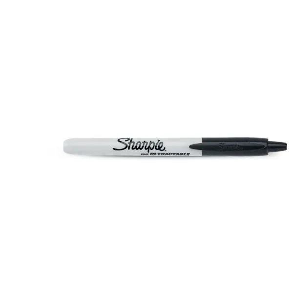 Постоянный маркер Sharpie Fine Штабелёр Чёрный 12 штук