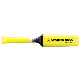 Highlighter Stabilo Boss Yellow Fluorescent Marker 20 Pieces