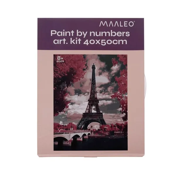 Maalaus numeroilla 40x50cm - Maaleo-torni 22784