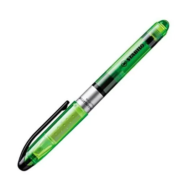 Fluorescencinis žymeklis Stabilo Navigator Žalia 10 Dalys (1 vnt.)