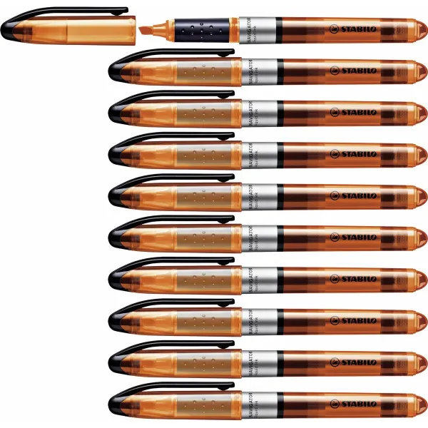 Fluoresentti tussi Stabilo Navigator Oranssi 10 Kappaletta (1 osaa)