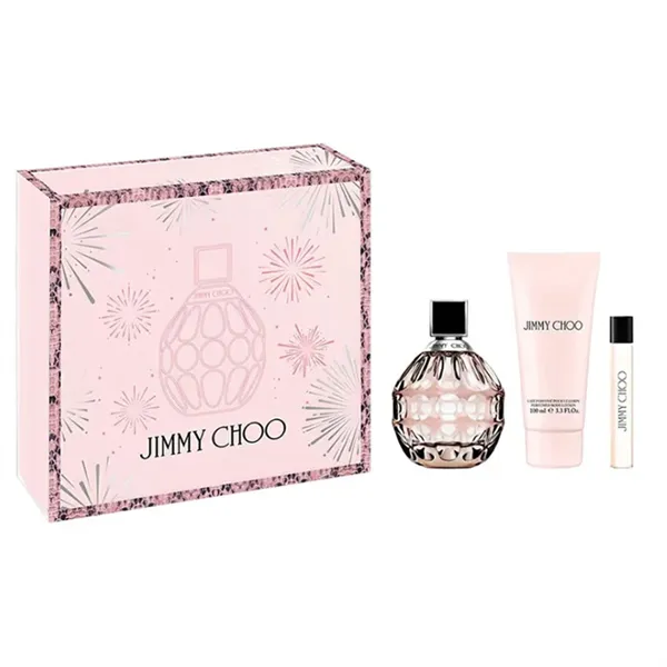 Jimmy Choo Eau De Toilette Spray 100ml Set 3 Pieces