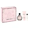 Jimmy Choo Eau De Toilette Spray 100ml Set 3 Pieces