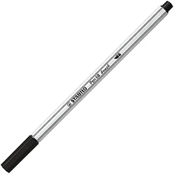 Tussisetti Stabilo Pen 68 Brush 10 Kappaletta Monivärinen