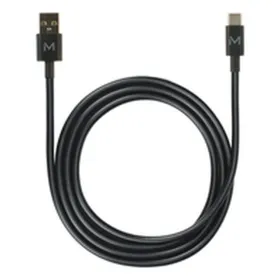USB-kaabel Mobilis 020013 Must 1 m