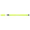 Felt-tip pens Stabilo Pen 68 Fluorescent Yellow (10 Pieces)