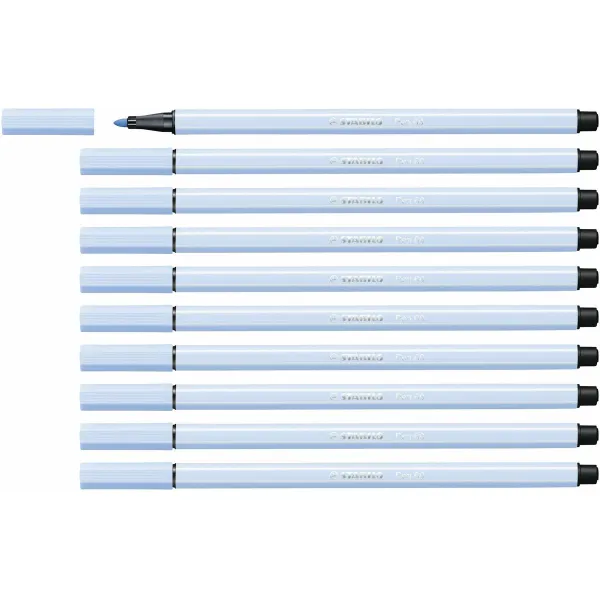 Marķieris Stabilo Pen 68 Zils (10 Daudzums)
