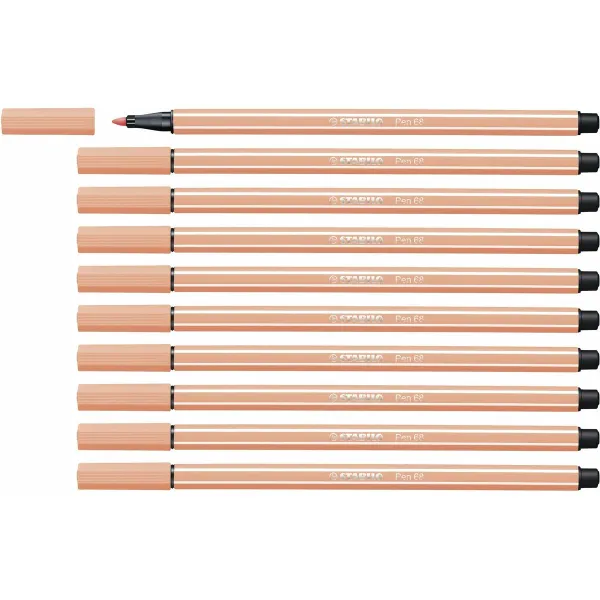 Fetras Stabilo Pen 68 Mėsa (10 Dalys)