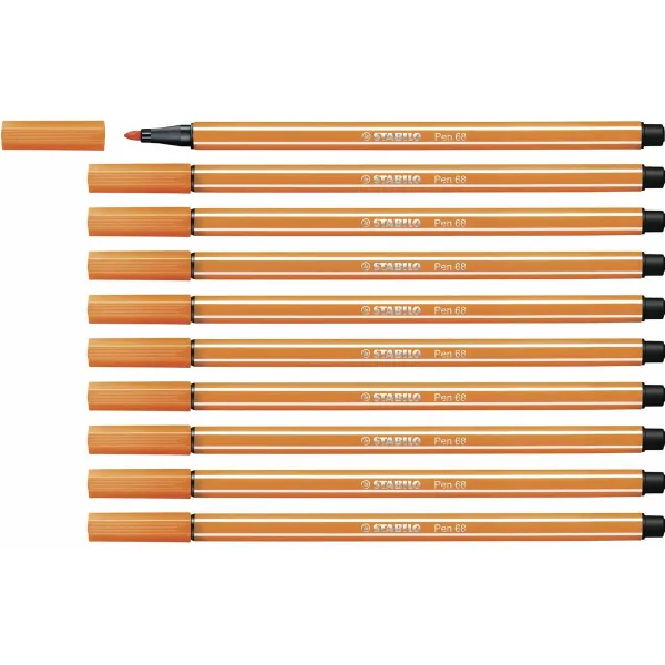 Marķieris Stabilo Pen 68 (10 Daudzums)