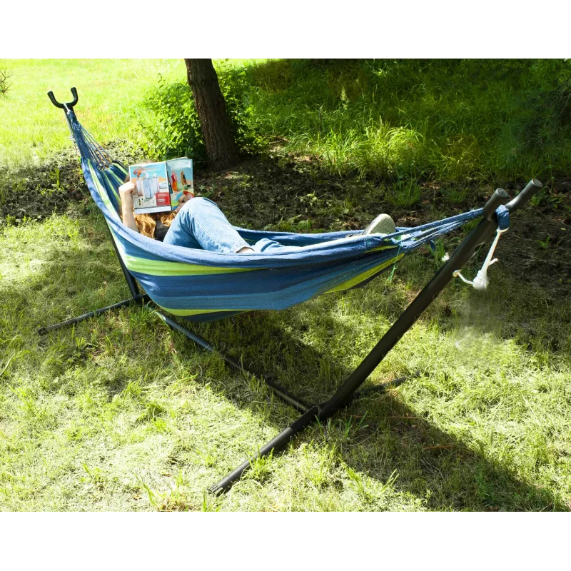 Garden hammock 200x150cm with frame