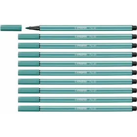 Фетр Stabilo Pen 68 бирюзовый (10 Предметы)