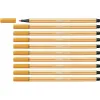 Фетр Stabilo Pen 68 Оранжевый (10 Предметы)
