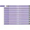 Felt-tip pens Stabilo Pen 68 Violet (10 Pieces)