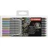 Tussisetti Stabilo Pen 68 metallic 8 Kappaletta Monivärinen
