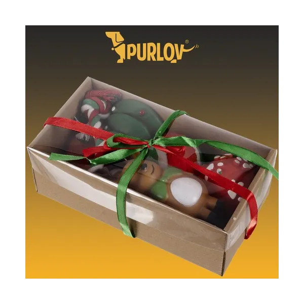 Новогодний подарок для собаки - игрушки Пурлов 22637
