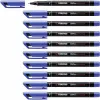 Nuolatinis žymeklis Stabilo OHPen Mėlyna 10 Dalys