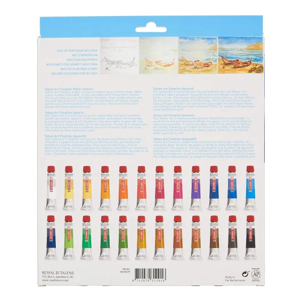 Vesivärit Talens Art Creation 24 Kappaletta Monivärinen 12 ml (24 osaa)