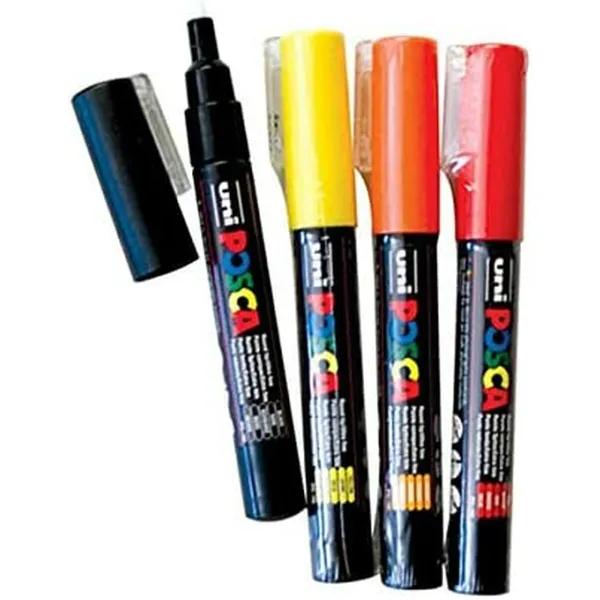Žymeklių rinkinys POSCA PC-1M 8 Dalys Spalvotas