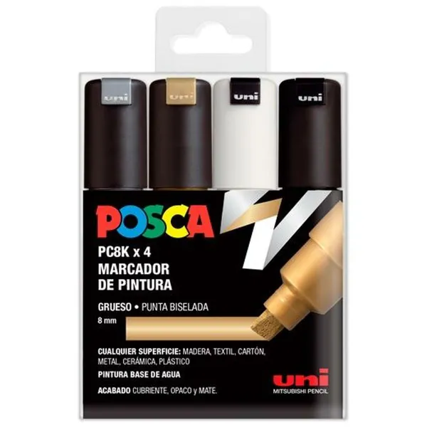 Tussisetti POSCA PC-5M GSWB Monivärinen